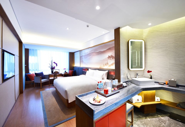Bedroom 3, GINLAN JIA· XIN'ANJIANG RESORT, Hangzhou