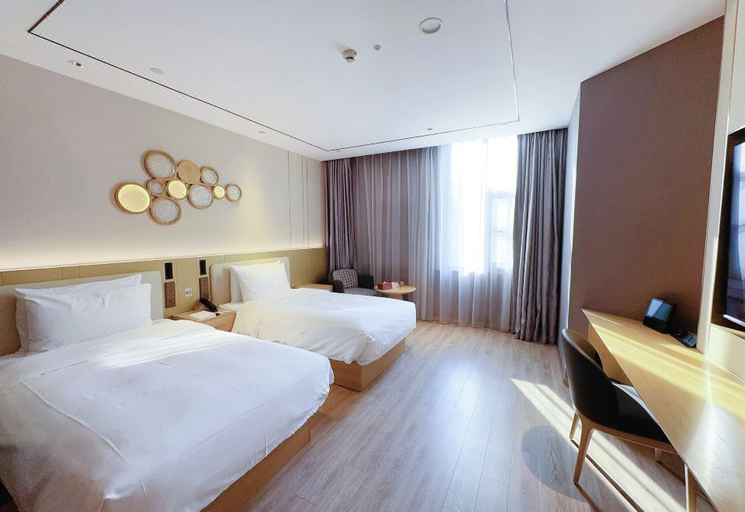 Bedroom 2, Orange Hotel Ji Ning Wanda Plaza, Jining