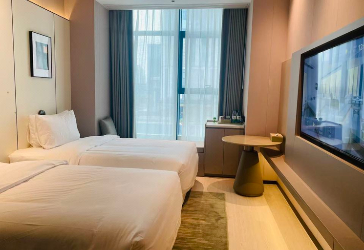 Bedroom 3, ONESS Executive Hotel Guangzhou Huangpu - Free Shuttle Bus for Canton Fair during Canton Fair period, Guangzhou