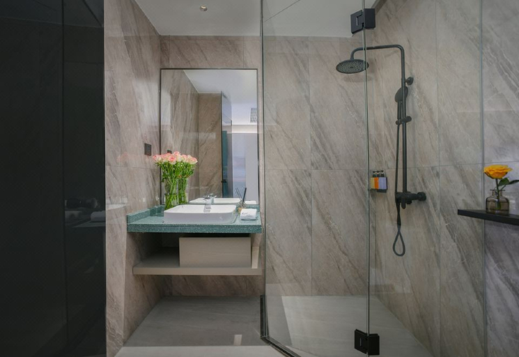 Bathroom 3, Lanz International Hotel (Shenzhen Bao'an Airport Branch), Shenzhen