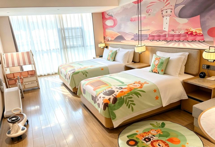 Bedroom 3, Mehood Lestie Hotel - Guangzhou Hanxi Changlong Branch, Guangzhou