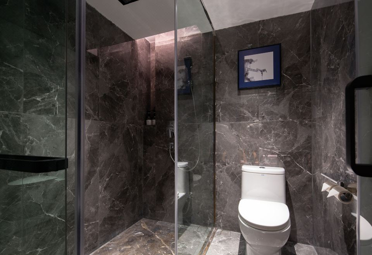 Bathroom 3, Huichen Hotel, Changsha
