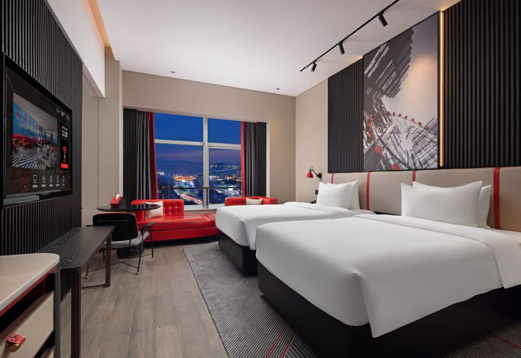 Bedroom 2, Red Zhuhai Gongbei Port-Zhuhai Railway Station Branch, Zhuhai