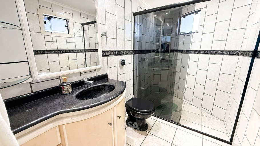 Bathroom 3, ASA Cobertura Beira mar Vista 180° 4QT 2V, Navegantes