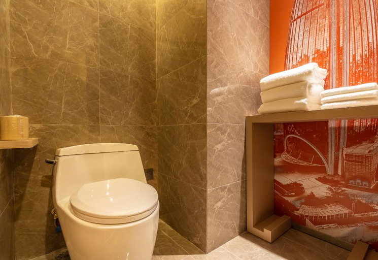 Bathroom 3, Newattle Hotel Jinan, Laiwu