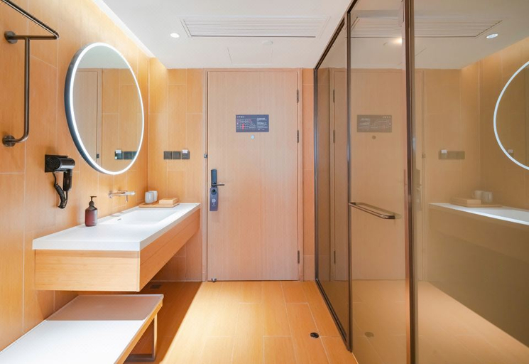 Bathroom 4, Ji Hotel Chengdu Niushikou, Chengdu