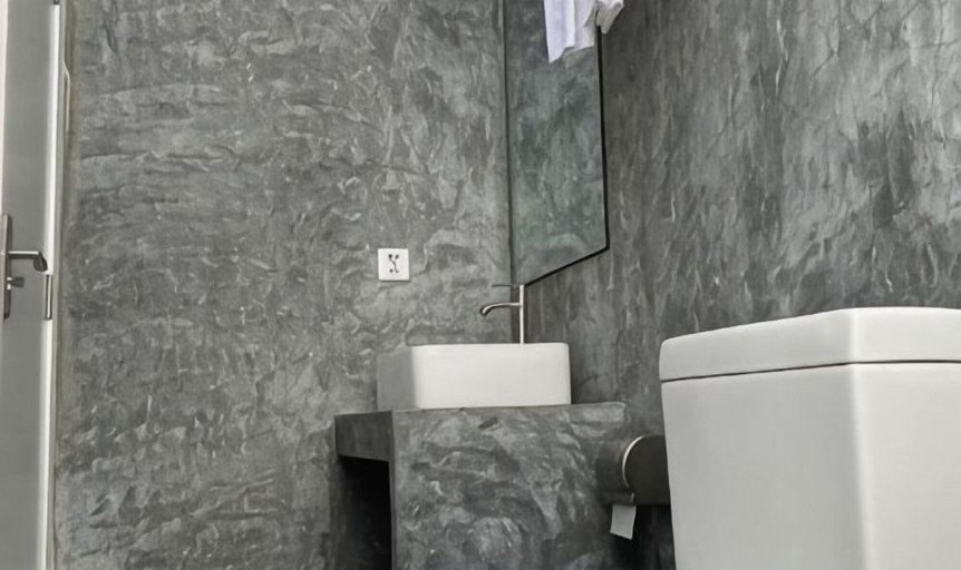 Bathroom, Coral Castle Guest House, Baa Atoll