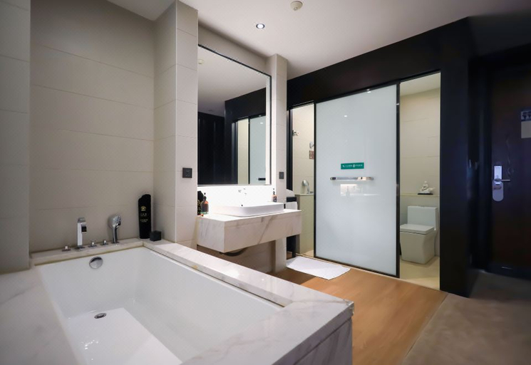Bathroom 3, Beautisson Hotel (Liangjiang Love Square store), Chongqing