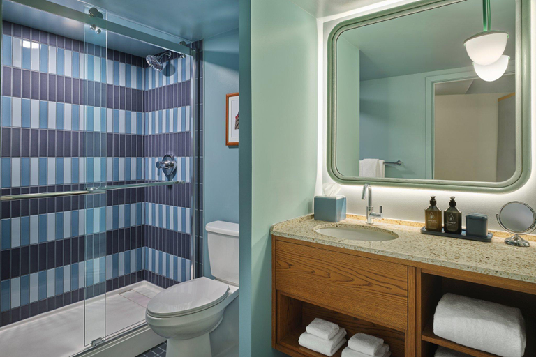 Bathroom 5, Hotel Indigo Raleigh Downtown by IHG, Wake