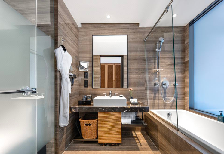 Bathroom 5, Ximei Continental Hotel Shijiazhuang, Shijiazhuang