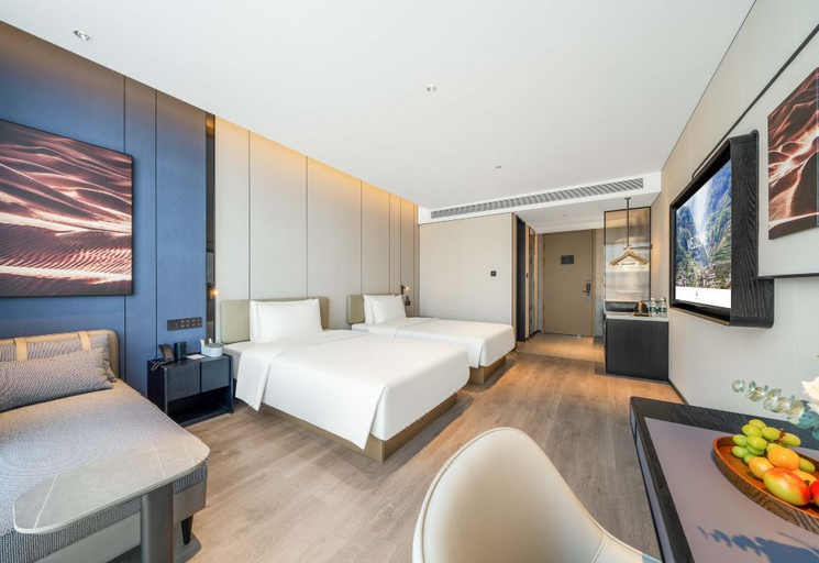 Bedroom 3, Atour Hotel Chongqing Wanzhou Wanda Beibin Avenue, Chongqing