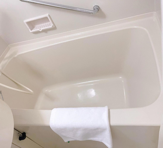 Bathroom, Hotel Koyo Annex, Hashima
