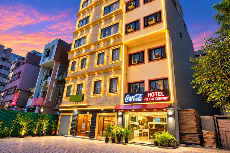Exterior & Views, Hotel Holiday Comfort - 800 mts from Jallianwala Bagh, Amritsar, Amritsar
