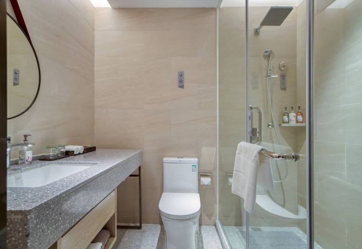 Bathroom 3, Borrman Hotel Hechi Education Center Zhuangyuan, Hechi