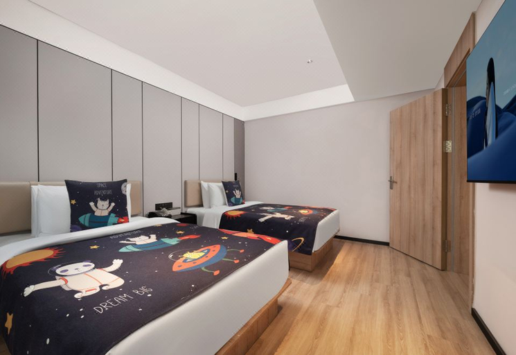 Bedroom 2, Atour Hotel (Lanzhou Xiguan Zhengning Road), Lanzhou