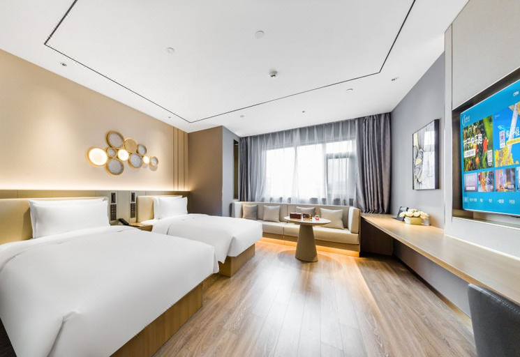 Bedroom 2, Orange Hotel Jinan Jingqi Road Grand View Garden, Jinan