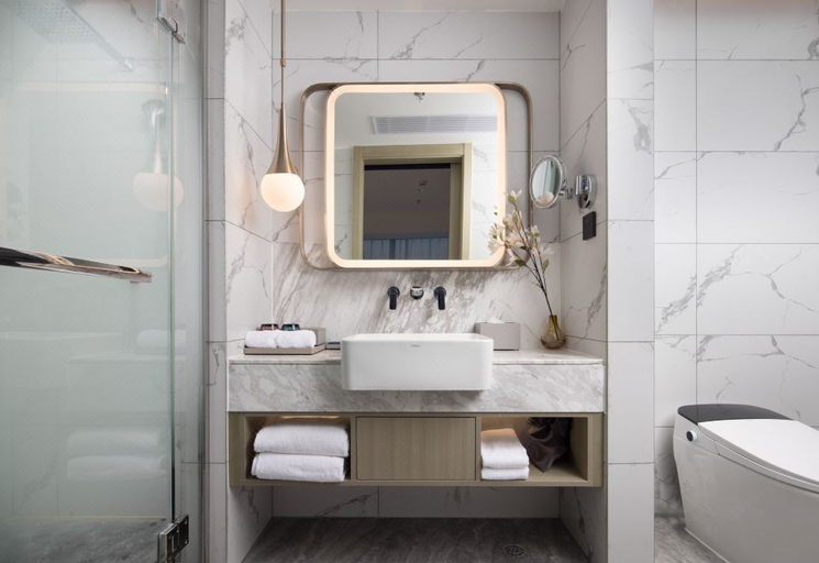 Bathroom 3, Home2 Suites by Hilton Wuxi Huishan, Wuxi