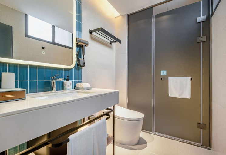 Bathroom 3, Echarm Hotel Du'an High Speed Railway Station, Hechi