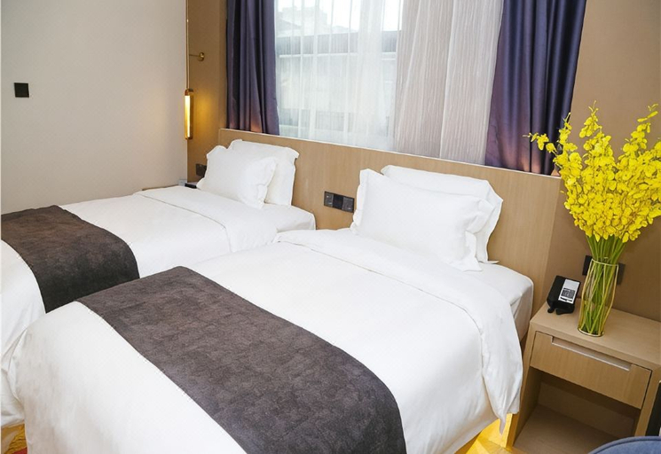 Bedroom 2, Lavande Hotel Shenzhen Longgang Central City, Shenzhen
