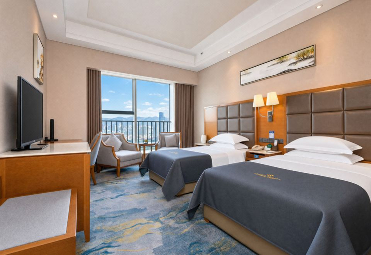 Bedroom 2, Longneng Hotel, Lanzhou