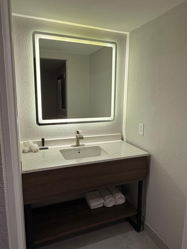 Bathroom 4, Rodeway Inn, Brazos
