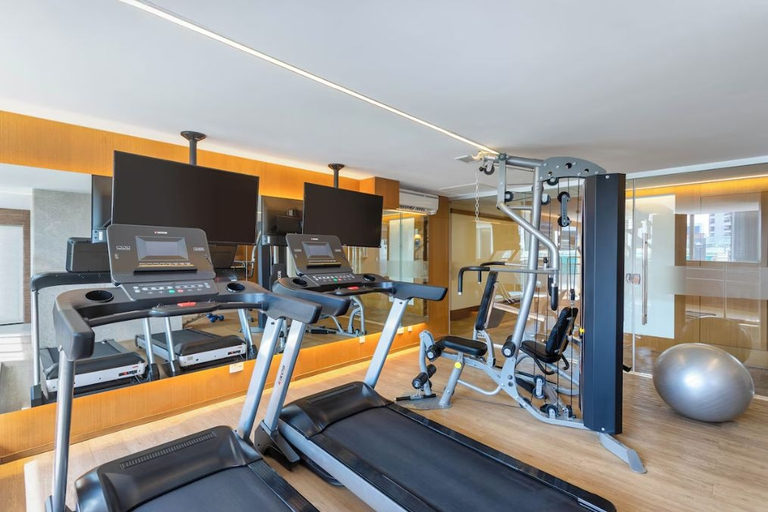 Fitness facility, Flat Particular no Hotel Tryp, Brasília