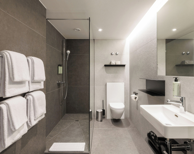 Bathroom 4, Fred Hotel Central, Zürich