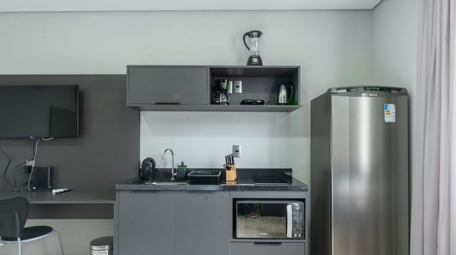 Private kitchen 5, Studio in Historic Center Near Santa Casa Tco0612, Porto Alegre