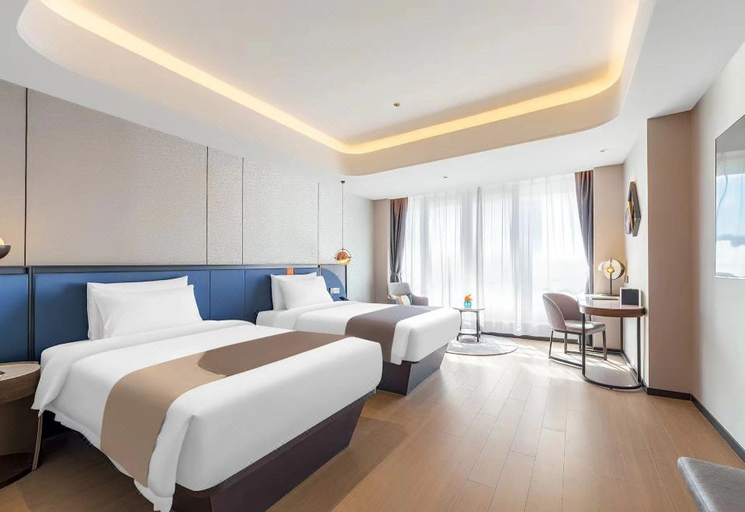 Bedroom 3, He Yi Zhi Shang Hotel (Ningbo Tianyi Square Old Bund Sanjiangkou Store), Ningbo