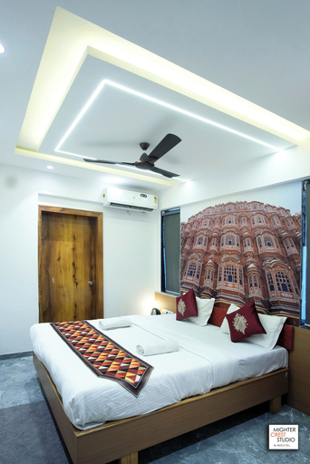 Bedroom, Mighter Crest Studio Apartment, Nashik