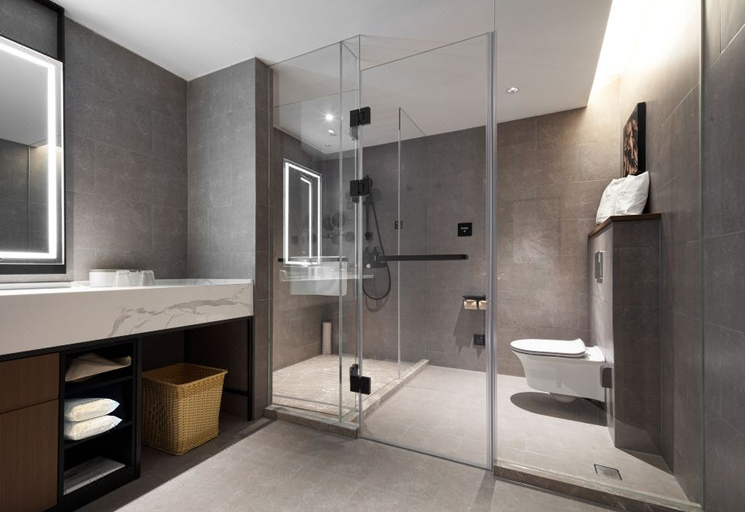 Bathroom 3, Atour Hotel Beichen Avenue, Fortune Center, Kunming, Kunming