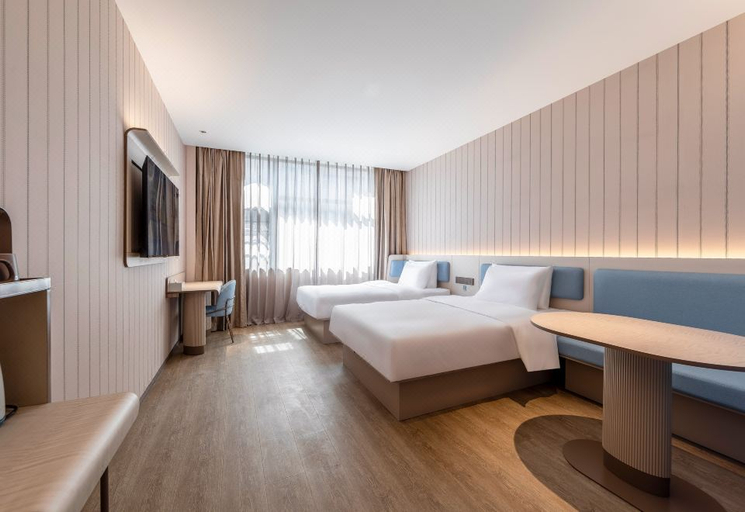 Bedroom 2, Hanting Hotel Xuchang Yanling County South Bus Station, Xuchang