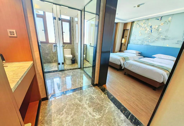 Bedroom 2, Yuhua International Hotel (Jiaoda Heqing Road), Shanghai