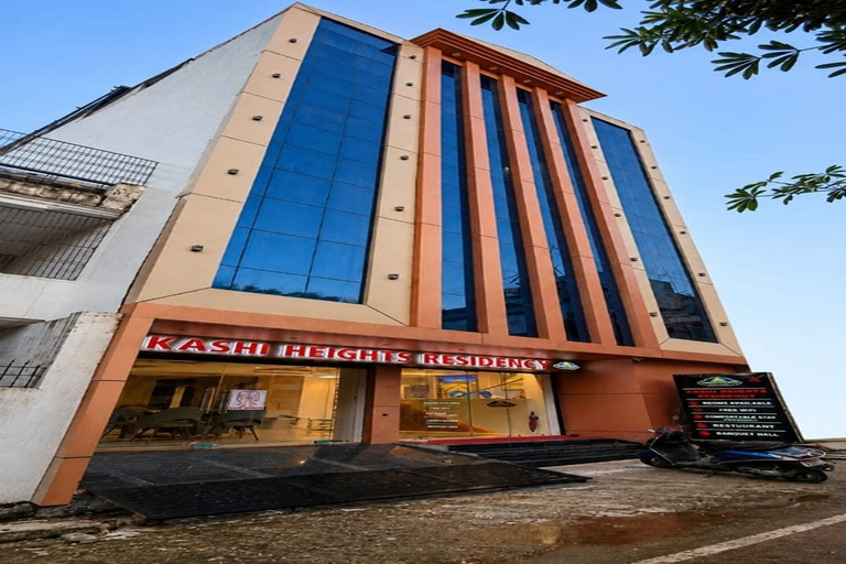 Exterior detail, Hotel Kashi Heights Residency, Varanasi