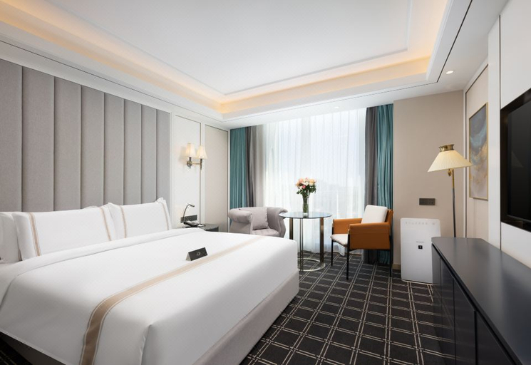 Bedroom 2, Xana Deluxe Hotel Rizhao Municipal Government Wanpingkou, Rizhao