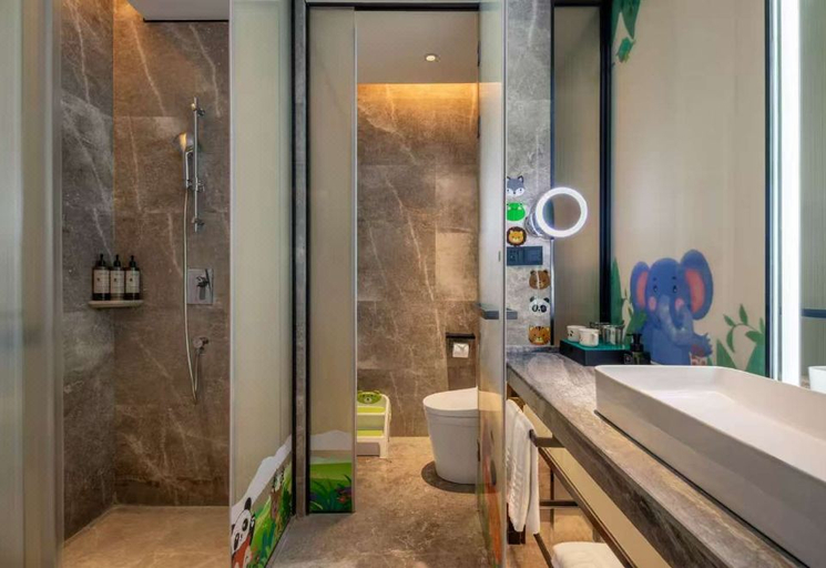 Bathroom 3, Yunhe Yebo Hotel(Shanghai International Tourism Resort Store), Shanghai