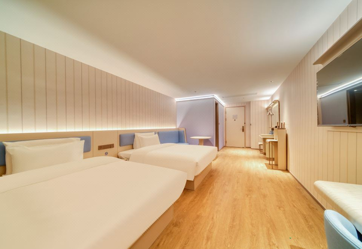 Bedroom 3, Hanting Hotel Ningbo Dongqian Lake Subway Station, Ningbo