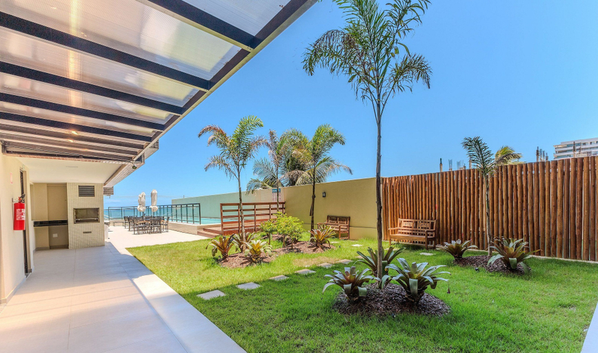 Terrace/patio, Beachfront Apartment With Pool Cpk1009, Ilhéus