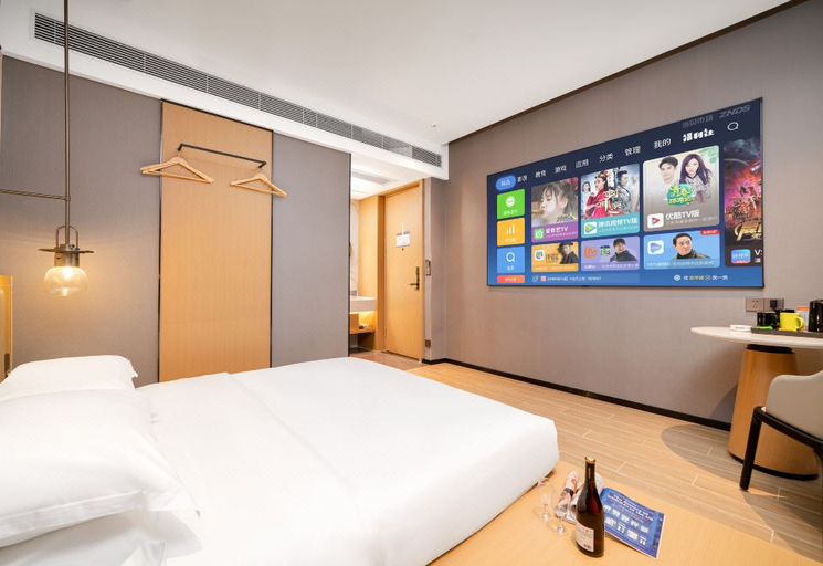 Bedroom 2, Ousika International Hotel (Dongguan Tangxia Jimu Technology Park), Dongguan
