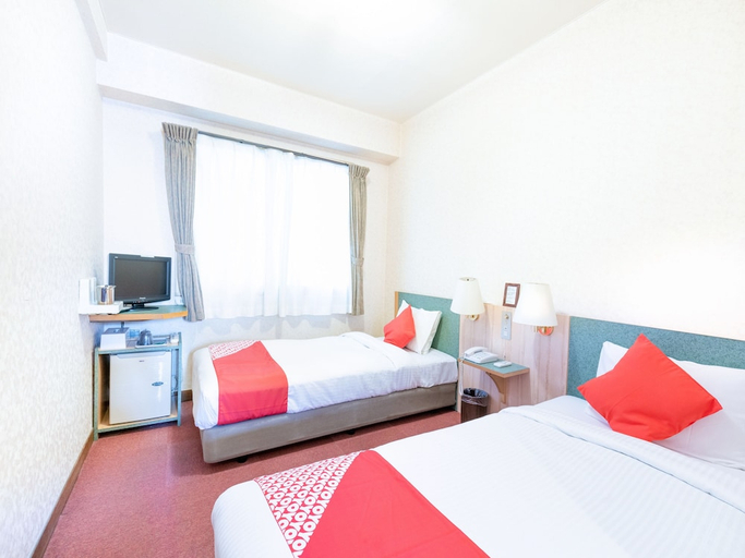 Bedroom 2, Business Hotel Apple, Nagoya