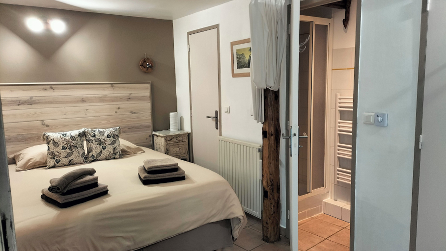 Bedroom 3, Chambre d'hôtes La Jarbelle - Gîte et Spa, Hautes-Alpes
