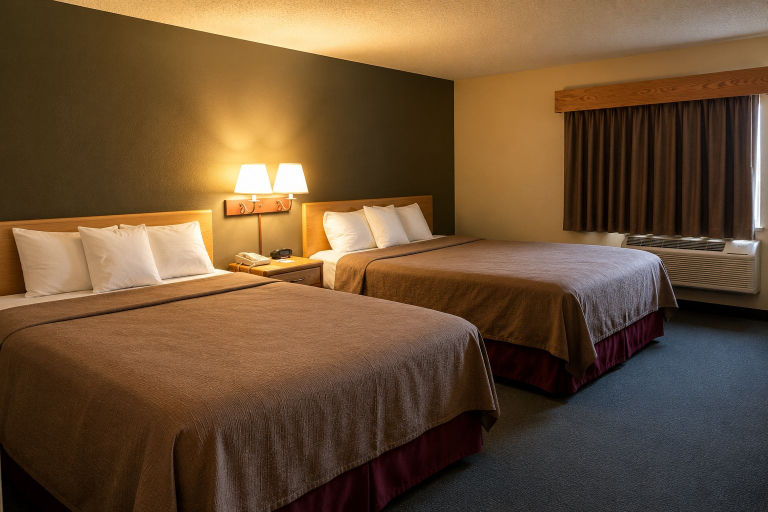 Bedroom 3, Moose Lake Lodge & Suites, Carlton