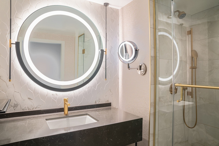 Bathroom 4, Caesars Atlantic City Resort & Casino - A Caesars Rewards Destination, Atlantic