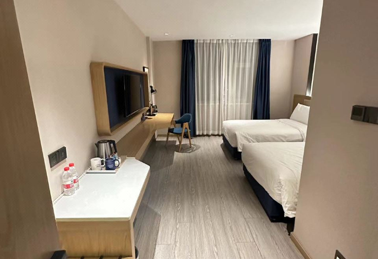 Bedroom 2, Kyriad Hotel Beijing Changping Science Park Shuinan Road, Beijing