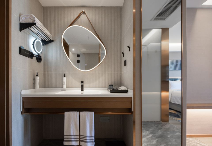 Bathroom 3, Wanda Yue Hotel Bengbu South Station, Bengbu