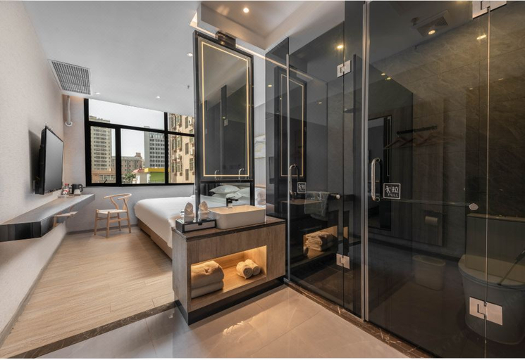 Bathroom 3, Langjing hotel (Shenzhen Daqianlipeng Chau subway station shop), Shenzhen