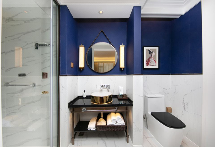 Bathroom 3, Metropolo Xi'an Bell Tower Dachashi Subway Station Hotel, Xi'an