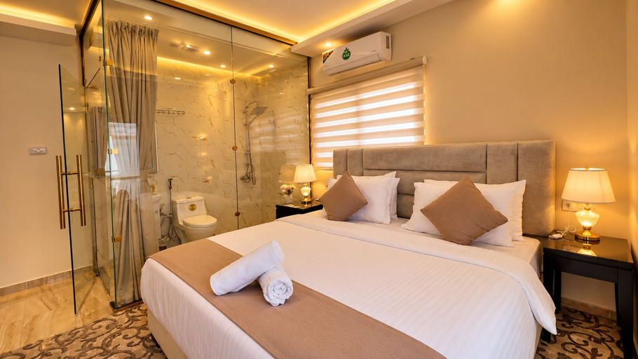 Bedroom 1, Eighth Wonders Hotel, Wadi Musa