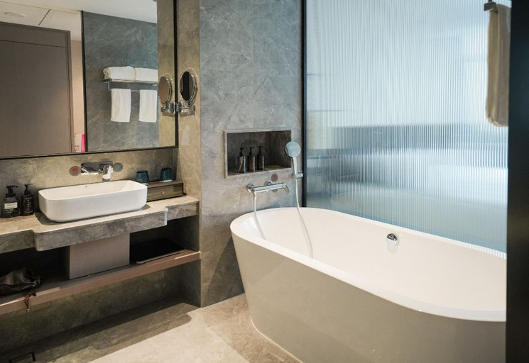 Bathroom 4, Ramada by Wyndham Pinghu, Jiaxing