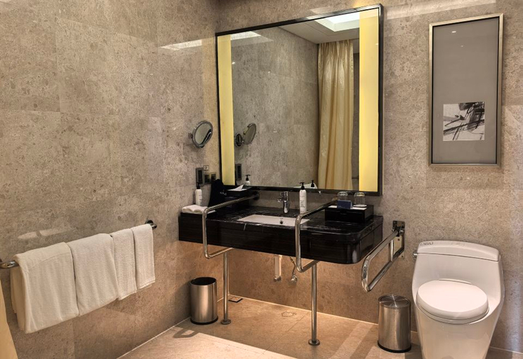 Bathroom 5, Wanda Realm Maanshan Hotel, Ma'anshan